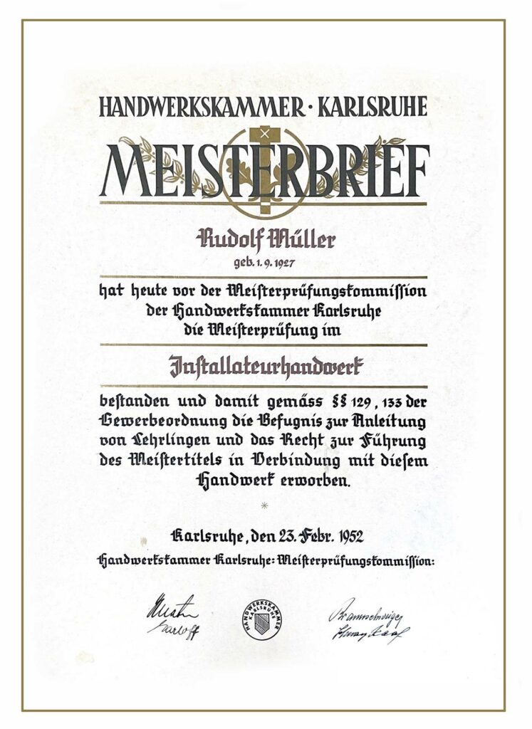 meisterbrief1952
